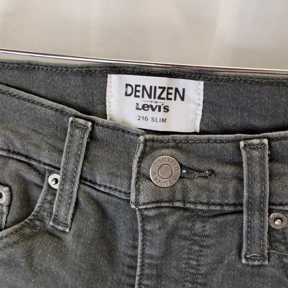 Denizen by Levi's Boys Gray/Green 215 Slim Jeans, W28, L30 - Picture 4 of 10
